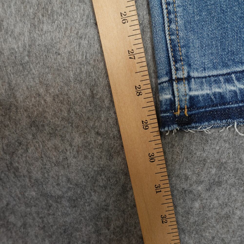 Rag and Bone Jeans Women 25 Dre Rove Wash Skinny Raw Hem Denim 29" - Picture 5 of 10